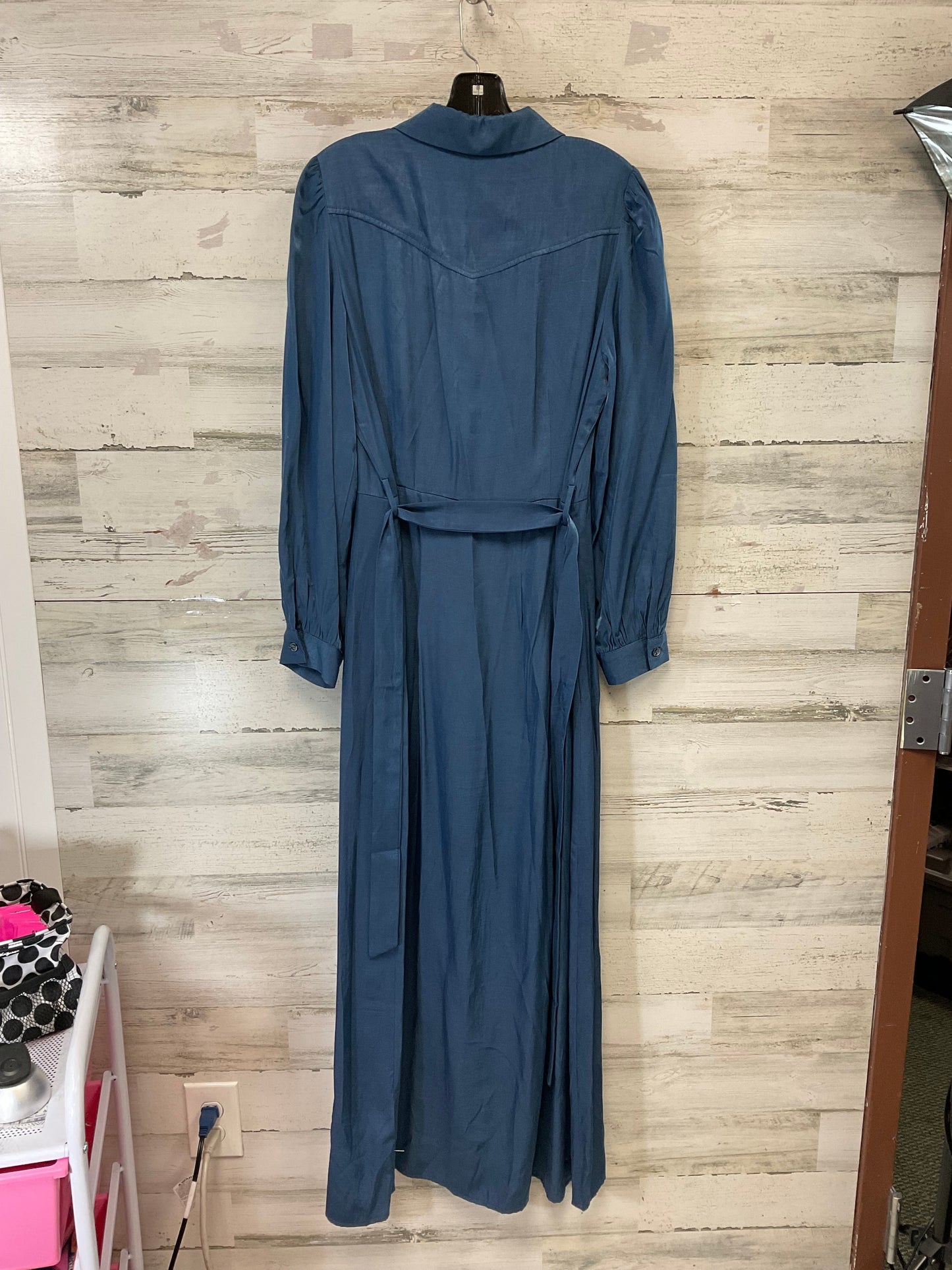 Dress Casual Maxi By FRNCH In Blue, Size: L