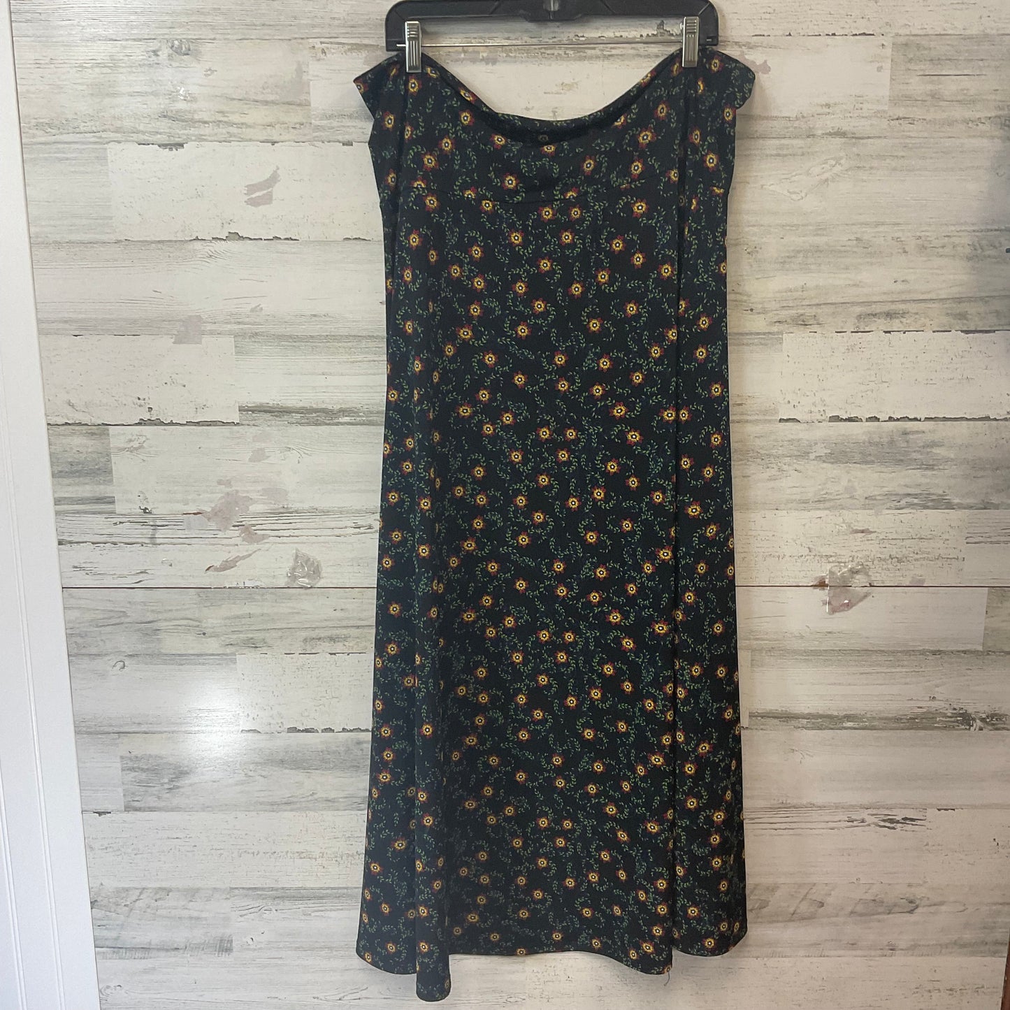 Skirt Maxi By Lularoe In Black, Size: 3x