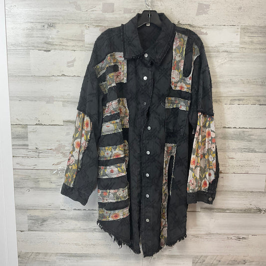 Jacket Shirt By Pol In Black, Size: M