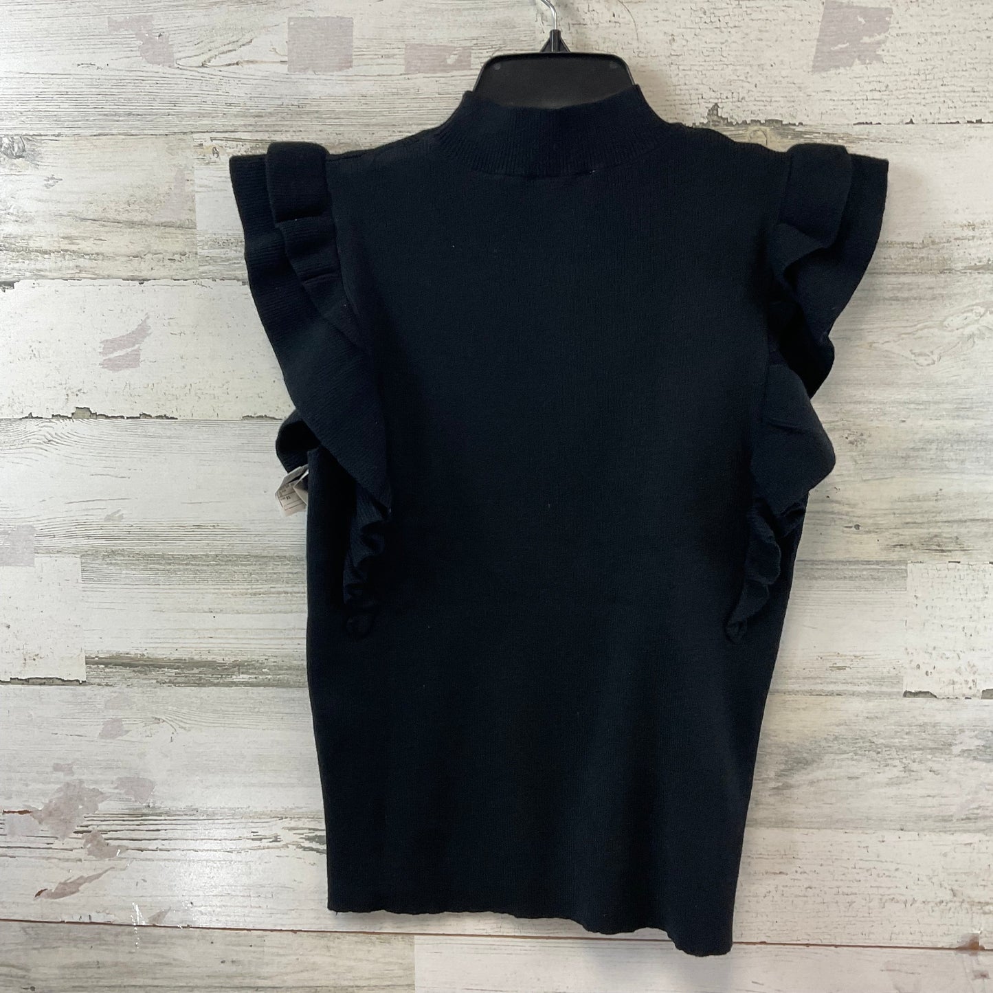 Sweater Short Sleeve By Thml In Black, Size: Xs