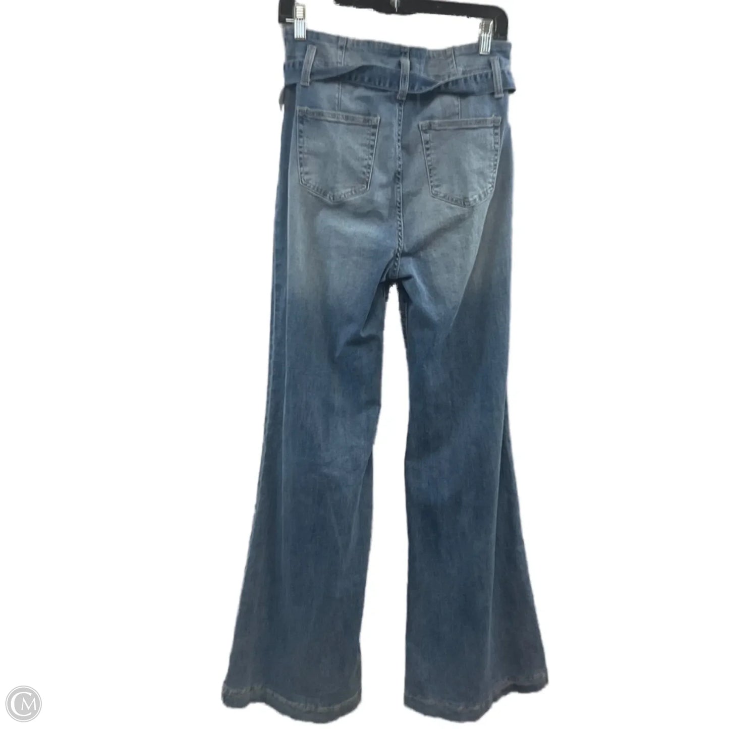 Jeans Flared By Flying Tomato In Blue Denim, Size: Xl