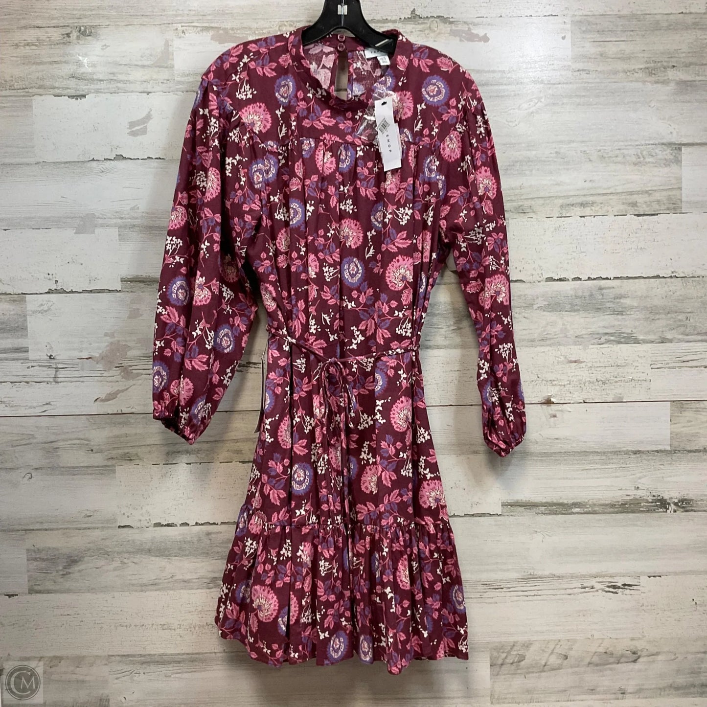 Dress Casual Short By Topshop In Purple, Size: L