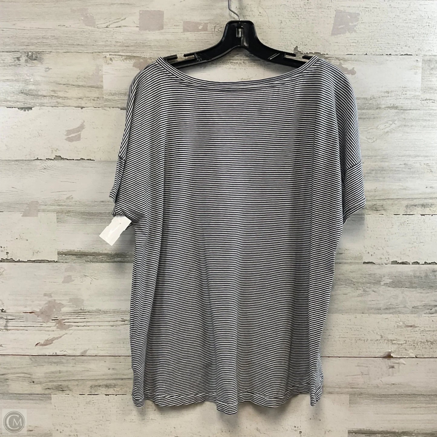 Top Short Sleeve By Eileen Fisher In Blue, Size: S