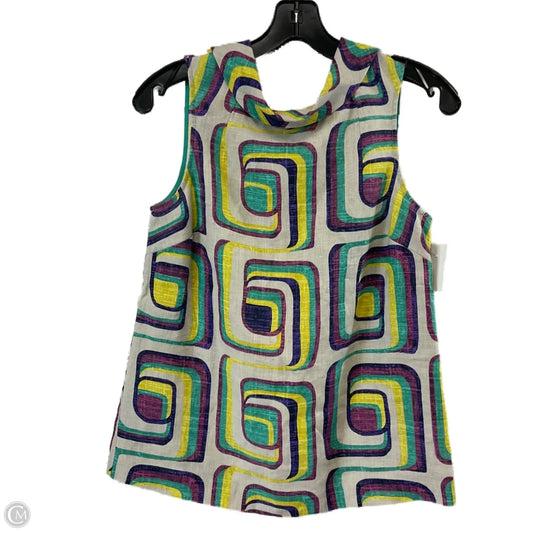 Blouse Sleeveless By Boden In Grey & Purple, Size: Xs