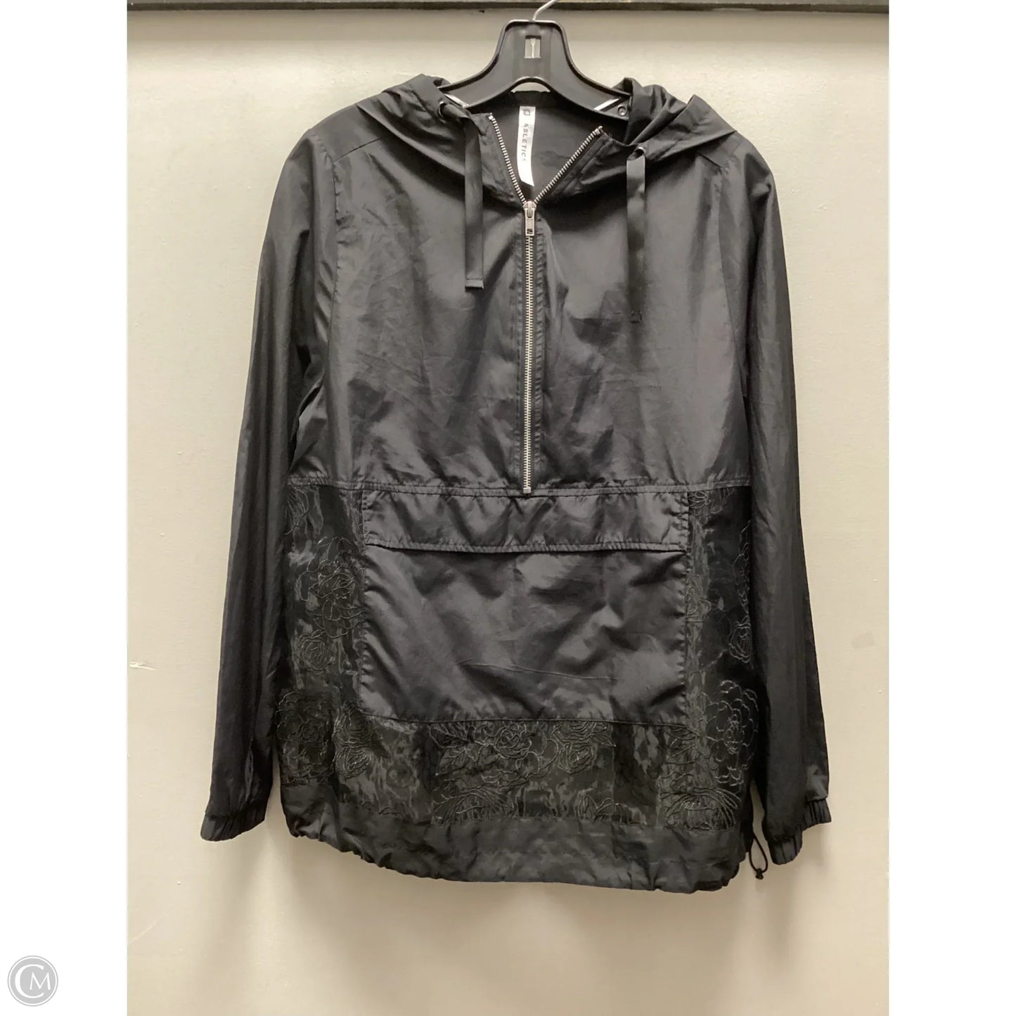 Athletic Jacket By Fabletics In Black, Size: S