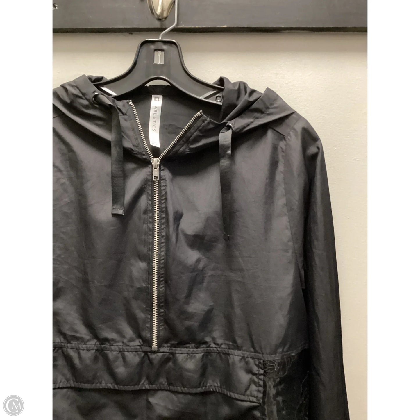 Athletic Jacket By Fabletics In Black, Size: S
