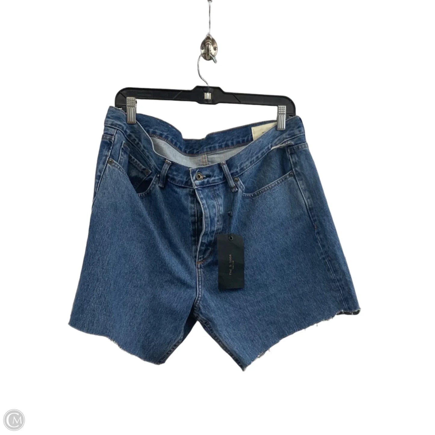 Shorts By Rag And Bone In Blue Denim, Size: 22