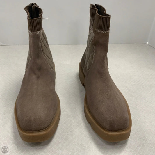 Boots Ankle Heels By Bed Stu In Brown, Size: 8.5
