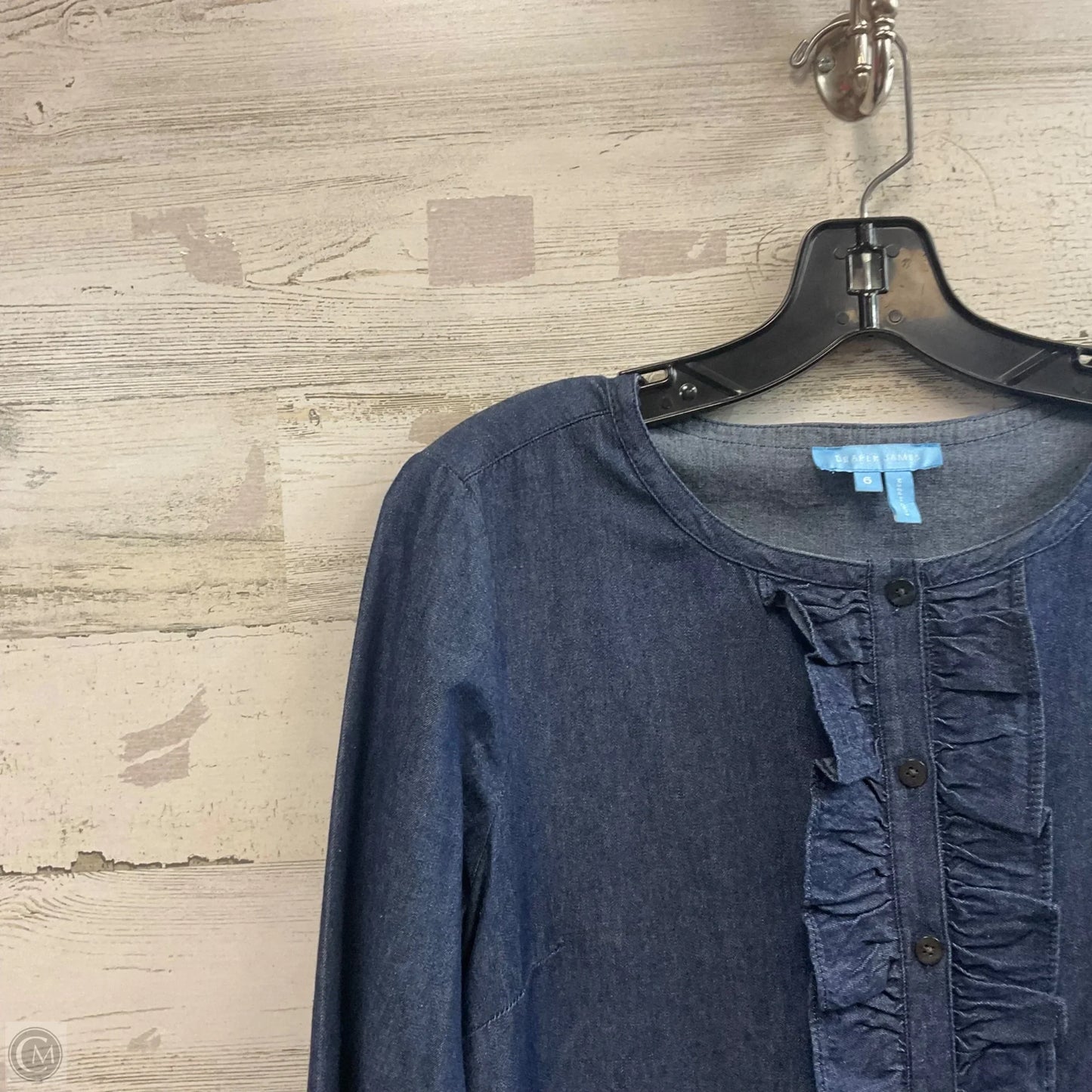 Dress Casual Short By Draper James In Blue, Size: S