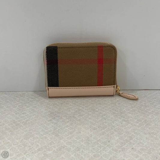 Wallet Luxury Designer By Burberry, Size: Small