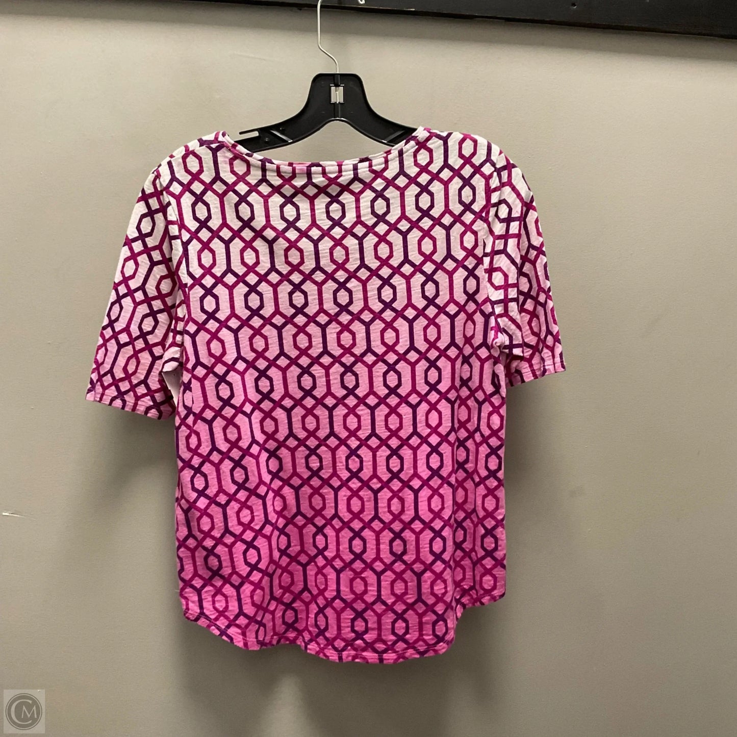 Top Short Sleeve By Chicos In Purple, Size: Xs