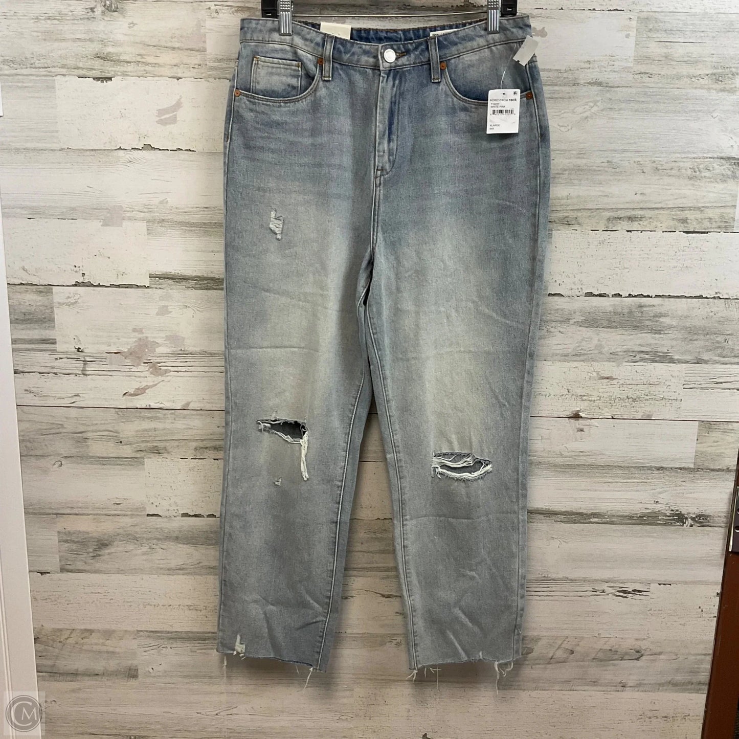 Jeans Cropped By Blanknyc In Blue Denim, Size: 10