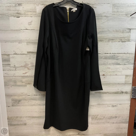 Dress Work By Calvin Klein In Black, Size: 3x