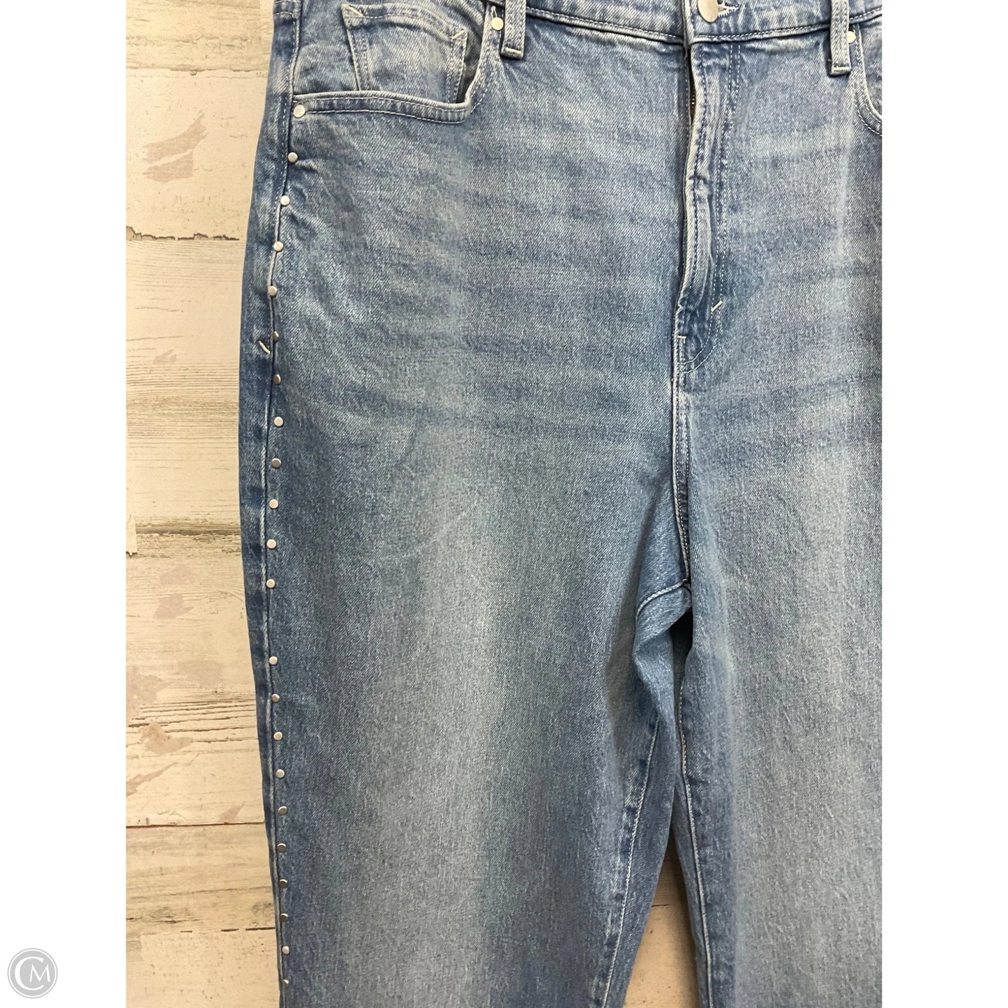 Jeans Straight By Ana In Blue Denim, Size: 18