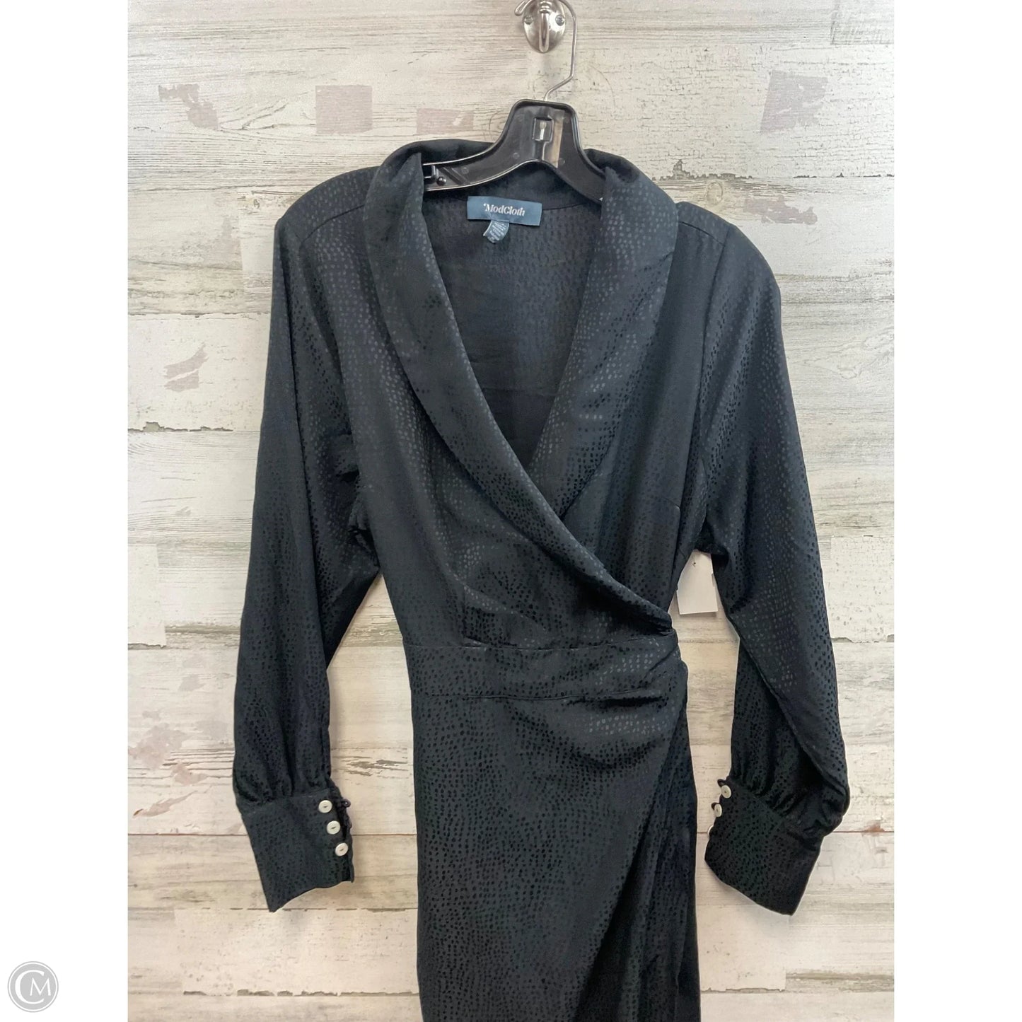 Dress Casual Maxi By Modcloth In Black, Size: 2x