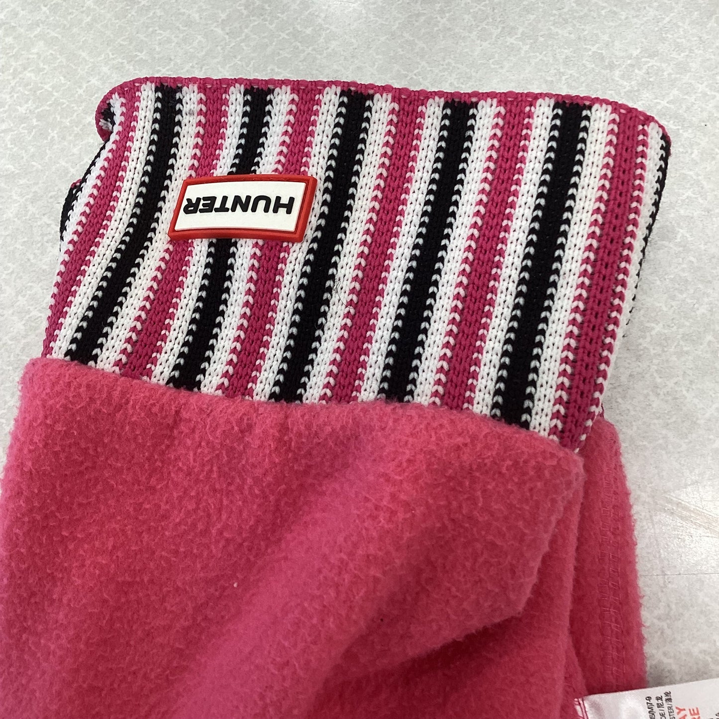 Socks By Hunter In Pink, Size: L