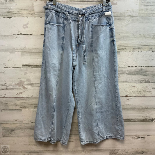 Jeans Wide Leg By Kensie In Blue Denim, Size: 12