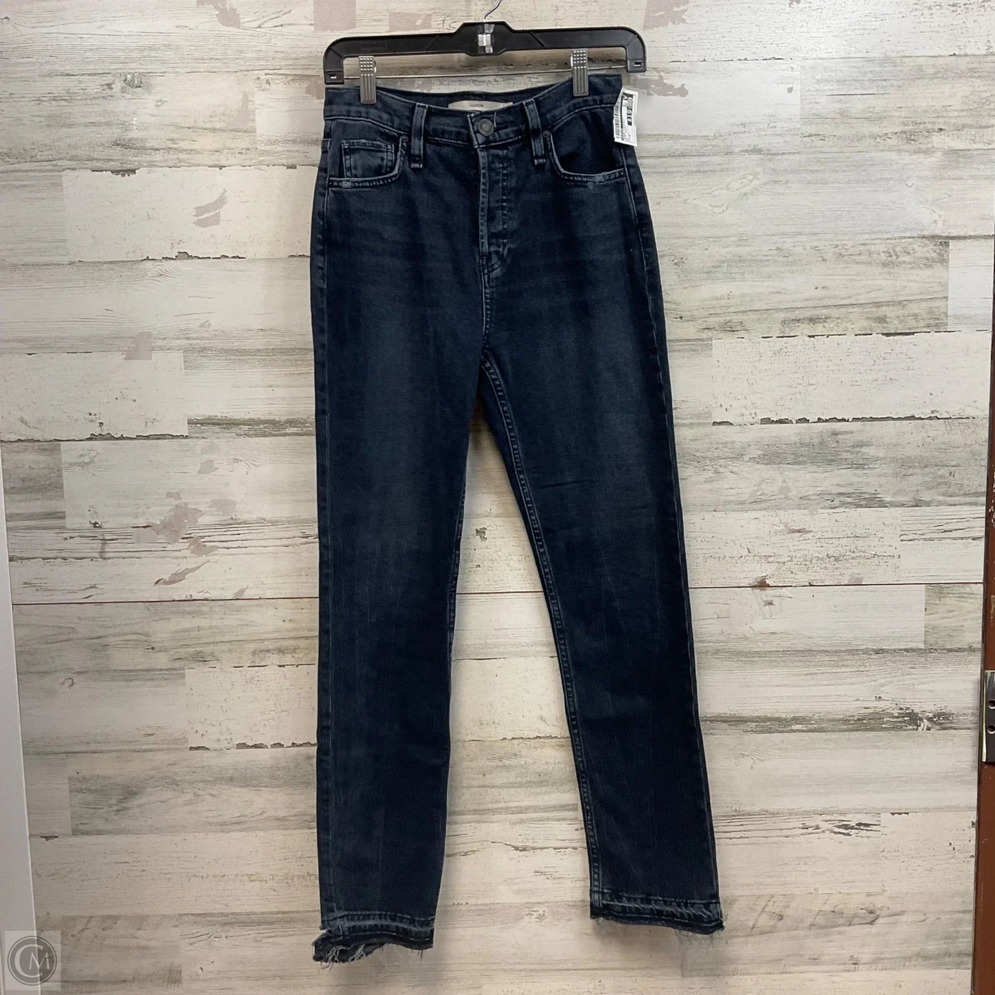 Jeans Straight By Hudson In Blue Denim, Size: 0