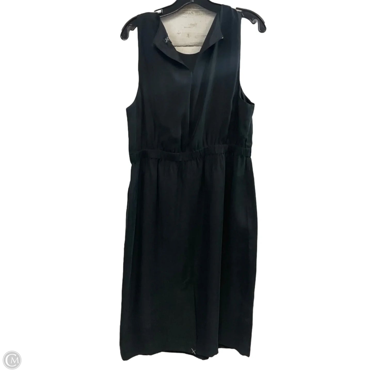 Dress Casual Midi By J. Crew In Black, Size: L