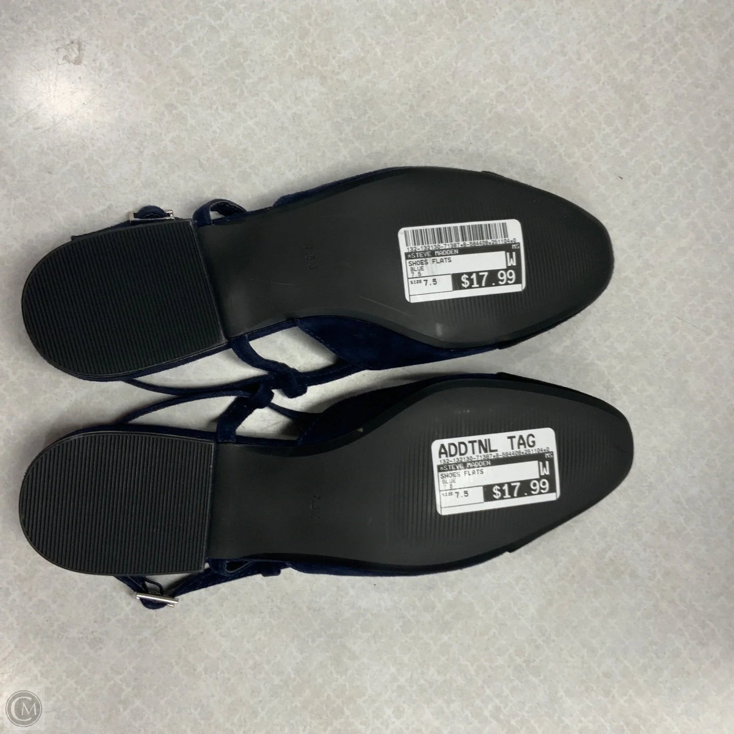 Shoes Flats By Steve Madden In Blue, Size: 7.5