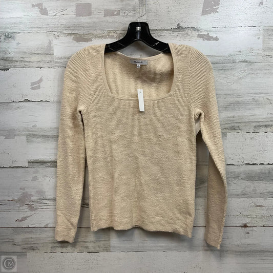 Top Long Sleeve By Madewell In Tan, Size: S