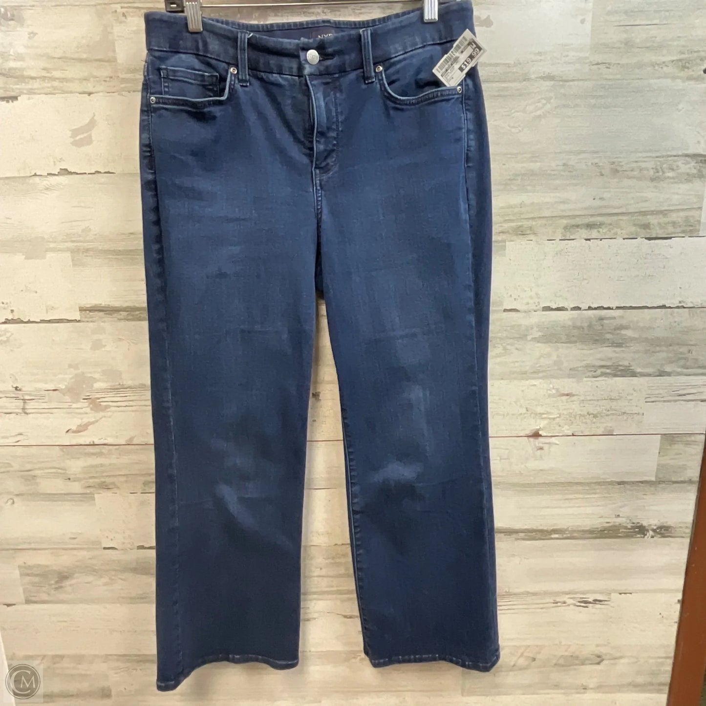 Jeans Wide Leg By Not Your Daughters Jeans In Blue Denim, Size: M