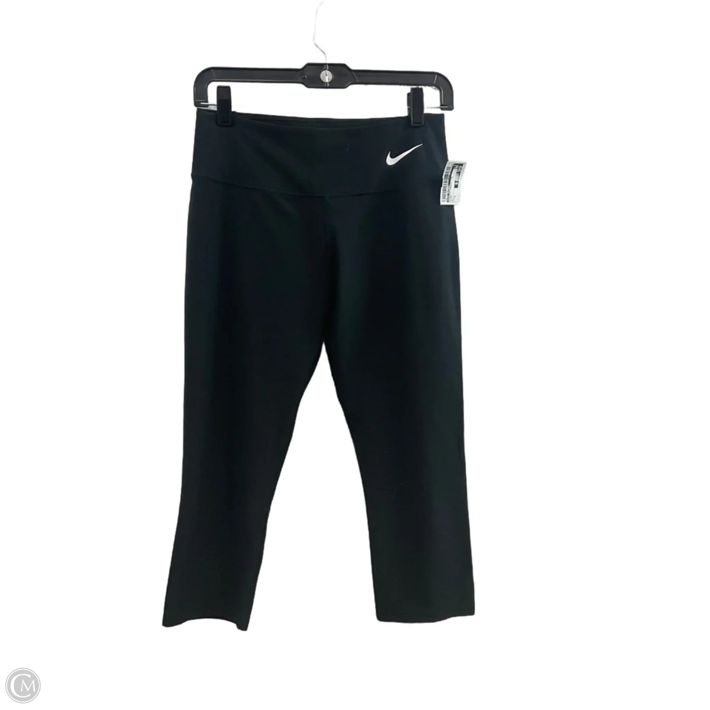 Athletic Capris By Nike Apparel In Black, Size: S