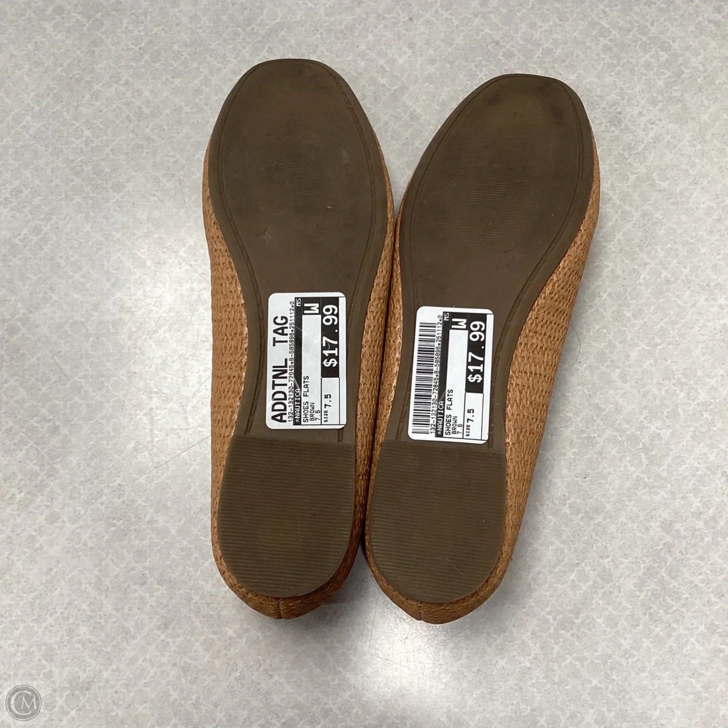 Shoes Flats By Nautica In Brown, Size: 7.5