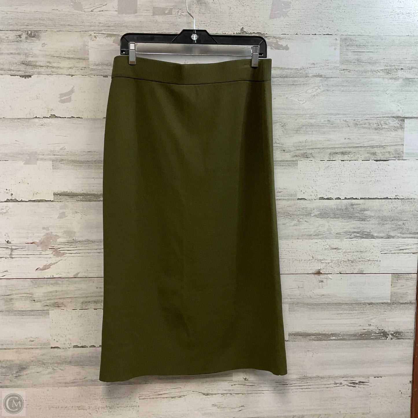 Skirt Midi By Eileen Fisher In Green, Size: S