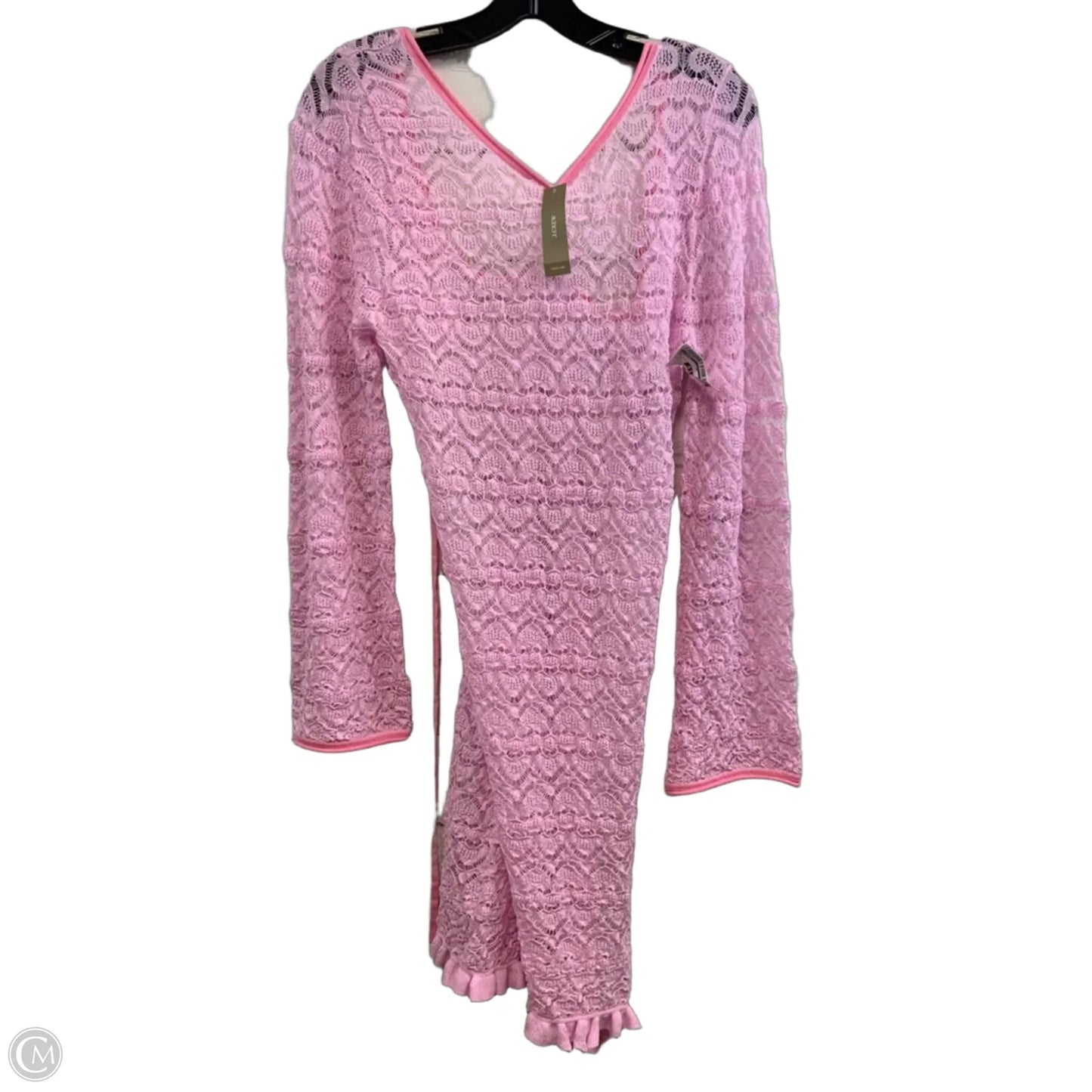 Swimwear Cover-up By J. Crew In Pink, Size: L