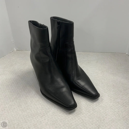 Boots Ankle Heels By Franco Sarto In Black, Size: 10
