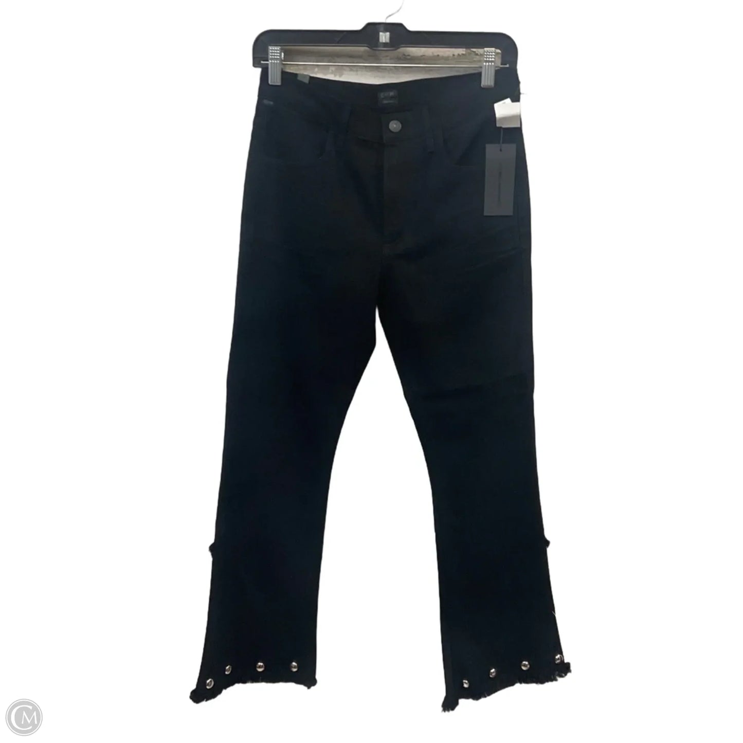Jeans Flared By Citizens Of Humanity In Black Denim, Size: 4
