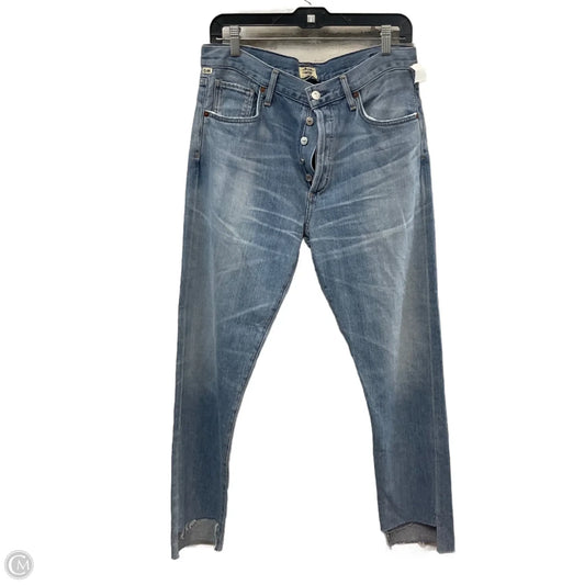 Jeans Straight By Citizens Of Humanity In Blue Denim, Size: 8