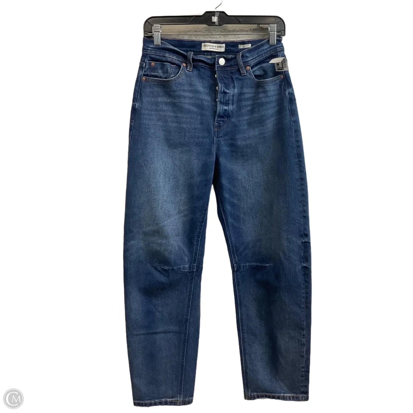 Jeans Straight By Scotch & Soda In Blue Denim, Size: 2