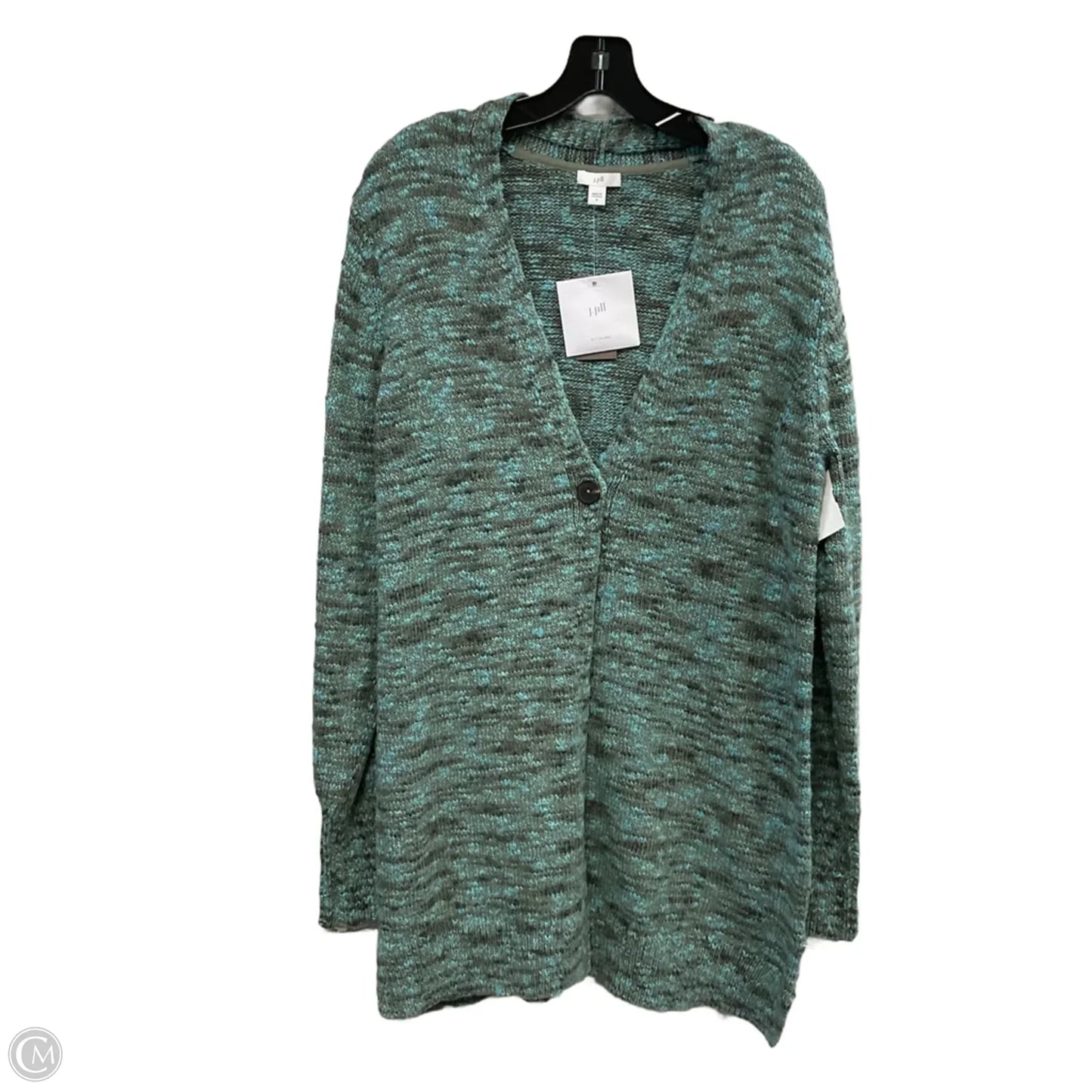 Sweater Cardigan By J. Jill In Blue, Size: S