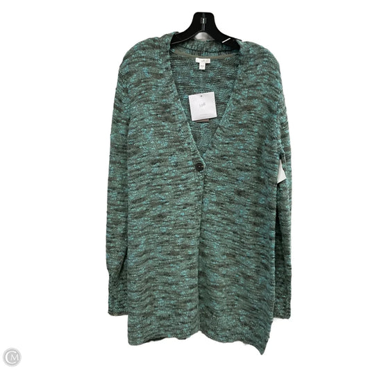 Sweater Cardigan By J. Jill In Blue, Size: S