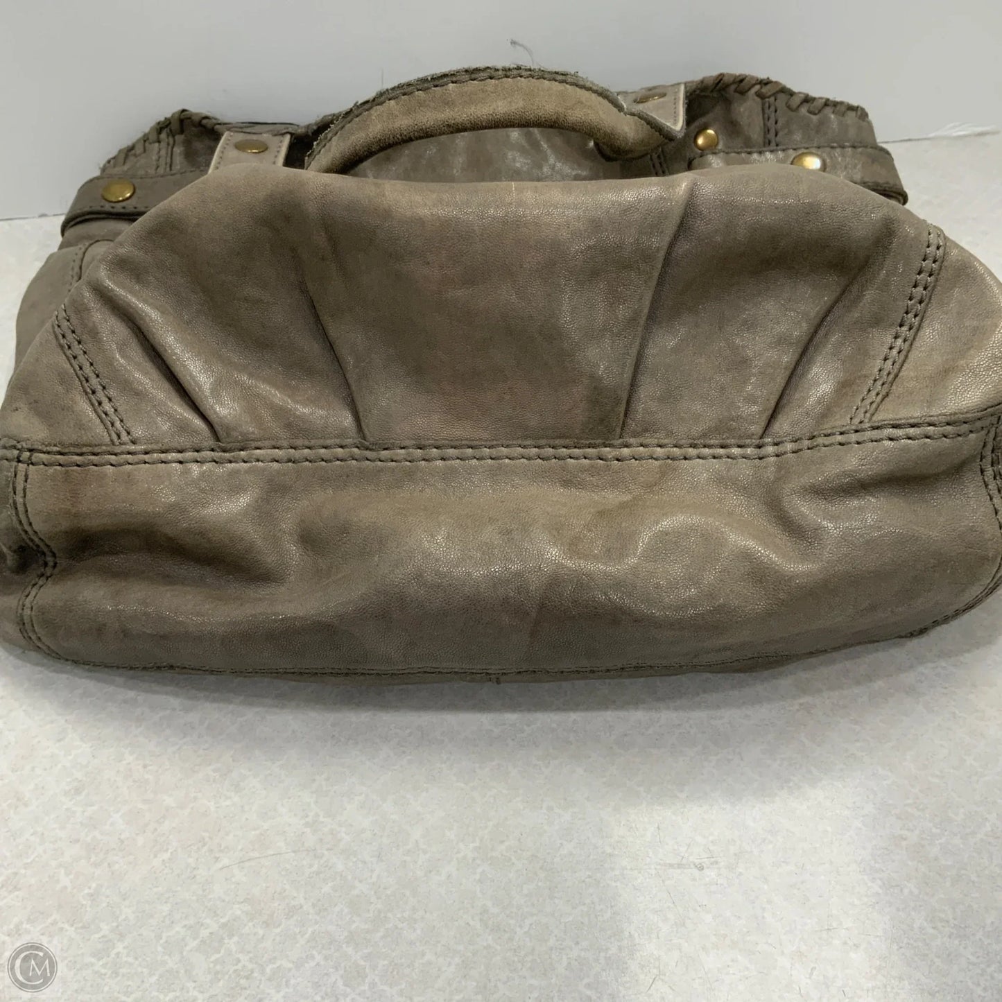 Handbag Leather By Lucky Brand, Size: Medium