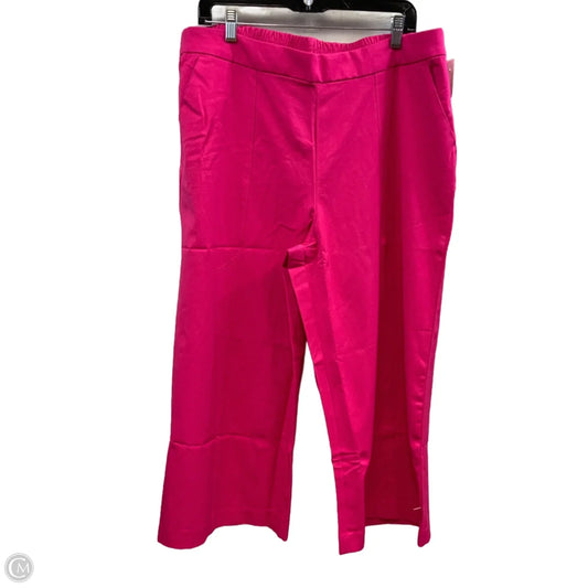 Pants Dress By Isaac Mizrahi Live Qvc In Pink, Size: 20