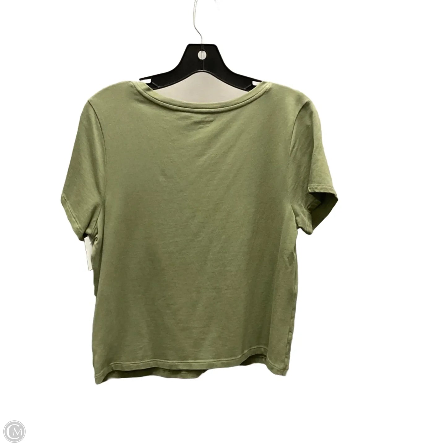 Top Short Sleeve Basic By Old Navy In Green, Size: L