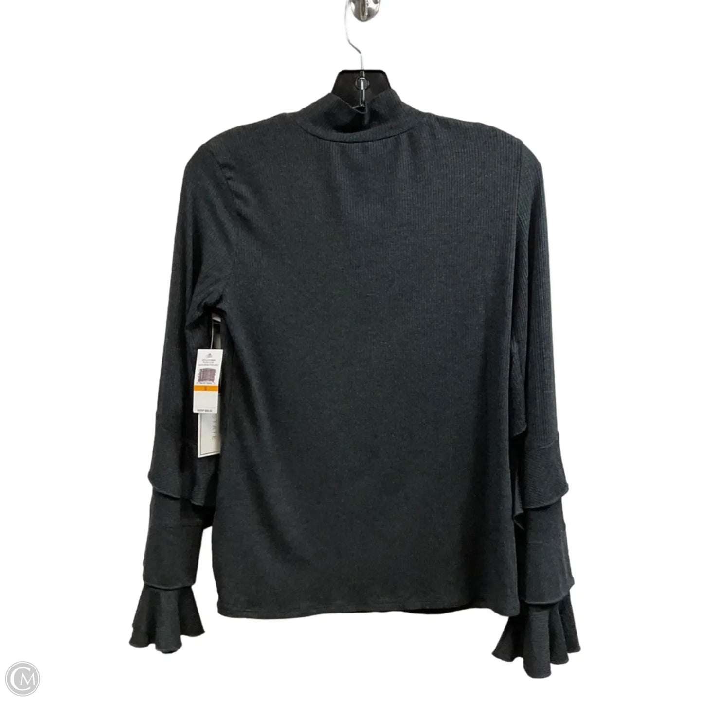 Top Long Sleeve By 1.state In Grey, Size: S