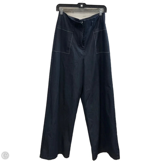 Jeans Wide Leg By New York And Co In Blue Denim, Size: M