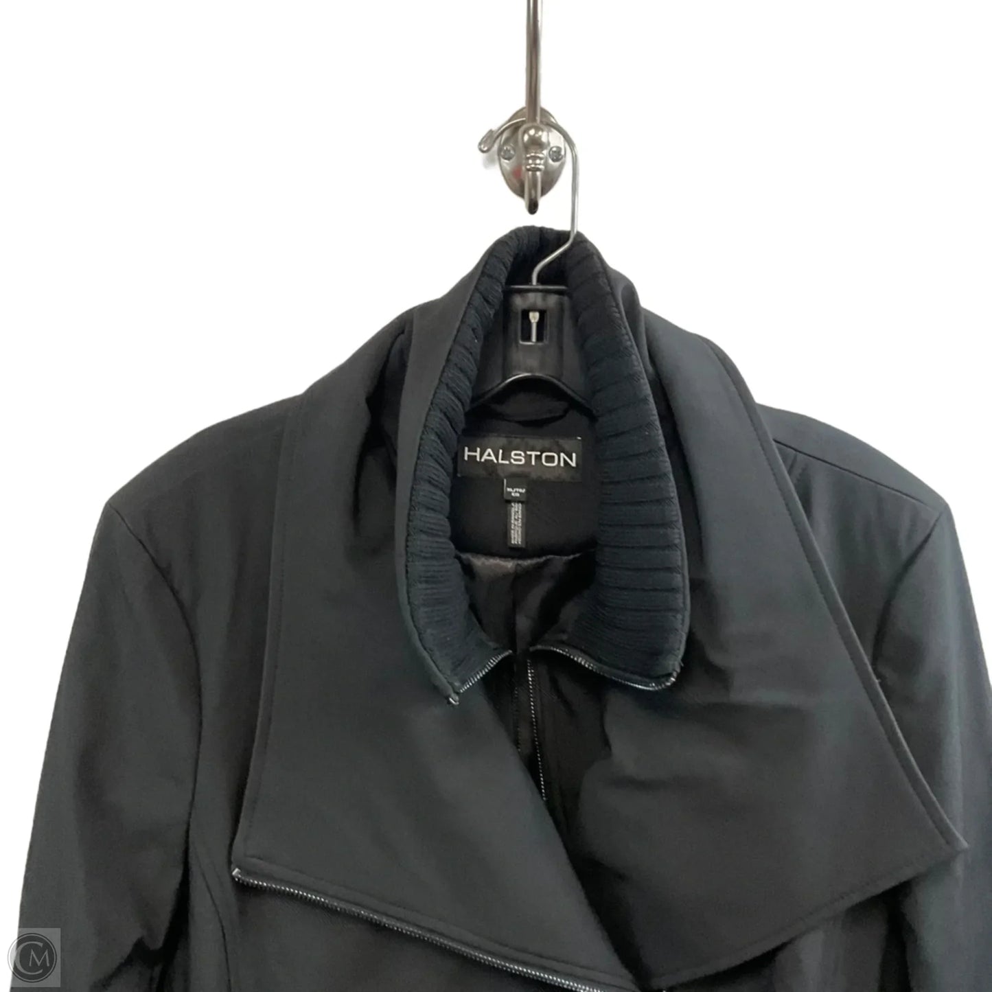 Coat Designer By Halston In Black, Size: Xl