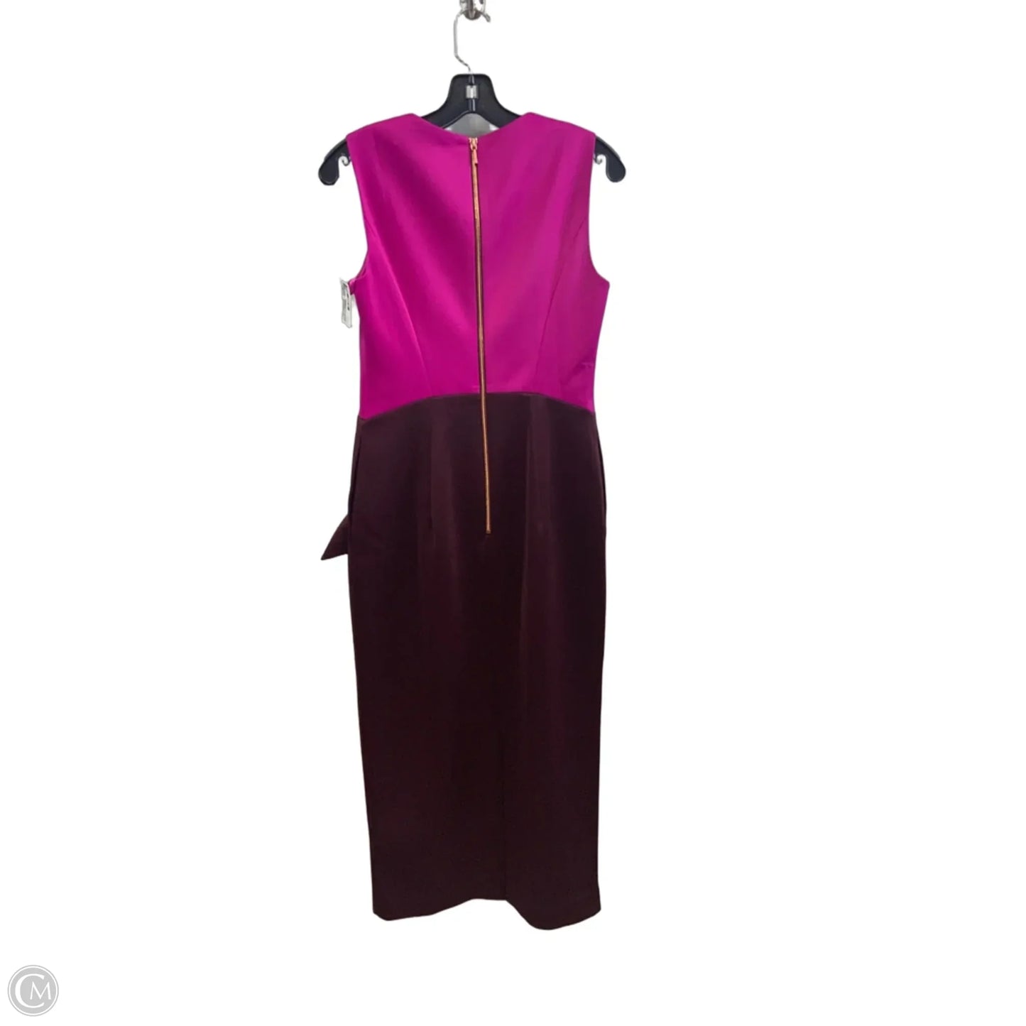 Dress Party Midi By Ted Baker In Purple, Size: Xs