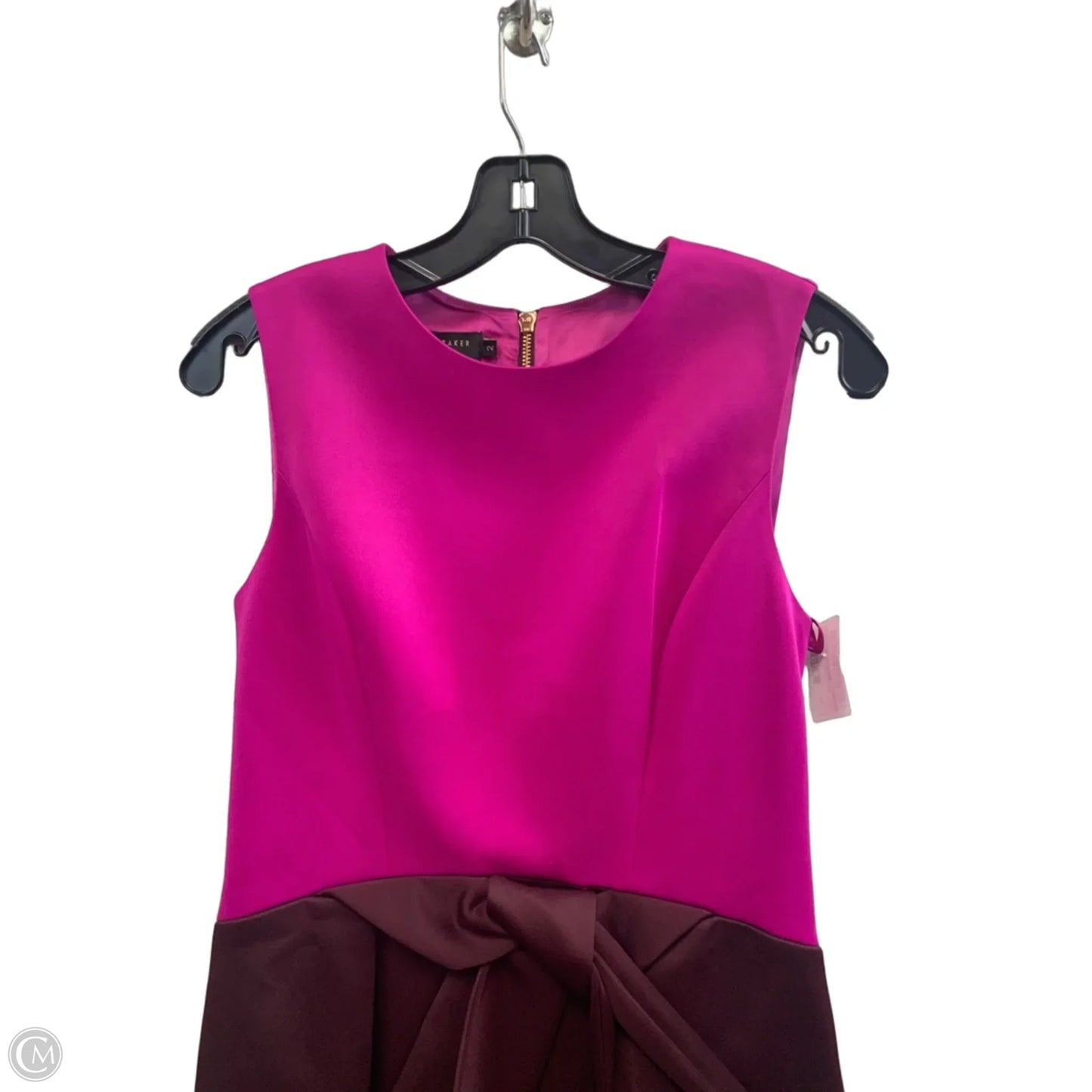 Dress Party Midi By Ted Baker In Purple, Size: Xs