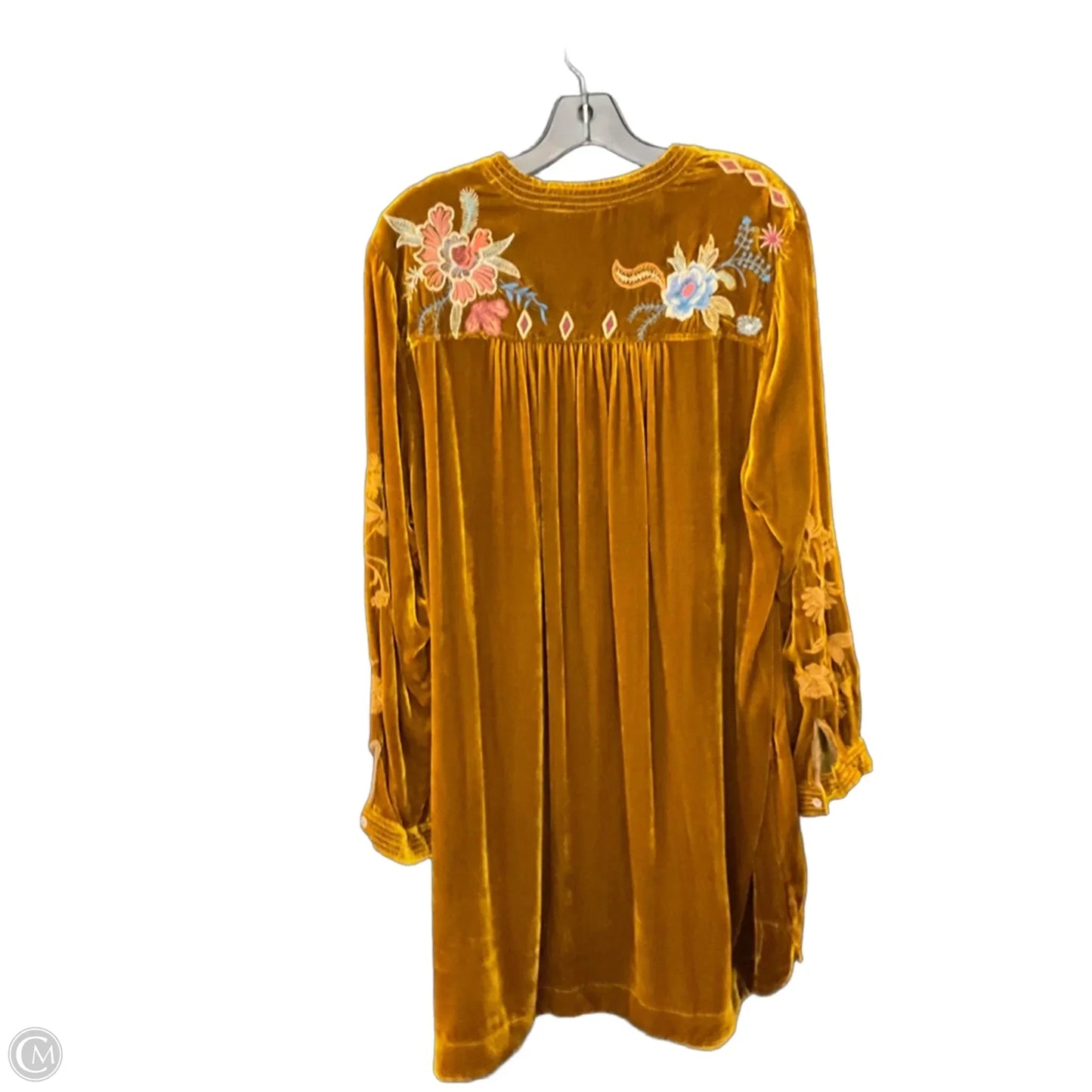 Dress Party Short By Johnny Was In Gold, Size: L