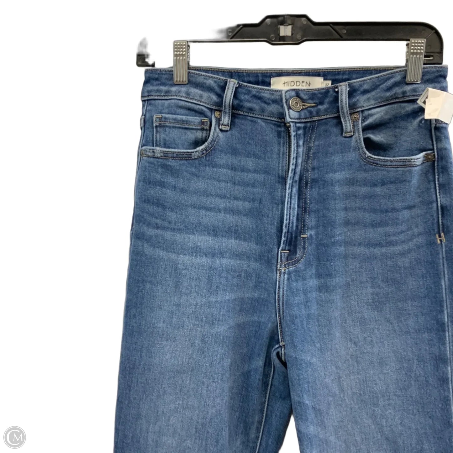 Jeans Flared By Hidden In Blue Denim, Size: 4