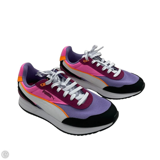 Shoes Athletic By Puma In Purple, Size: 10