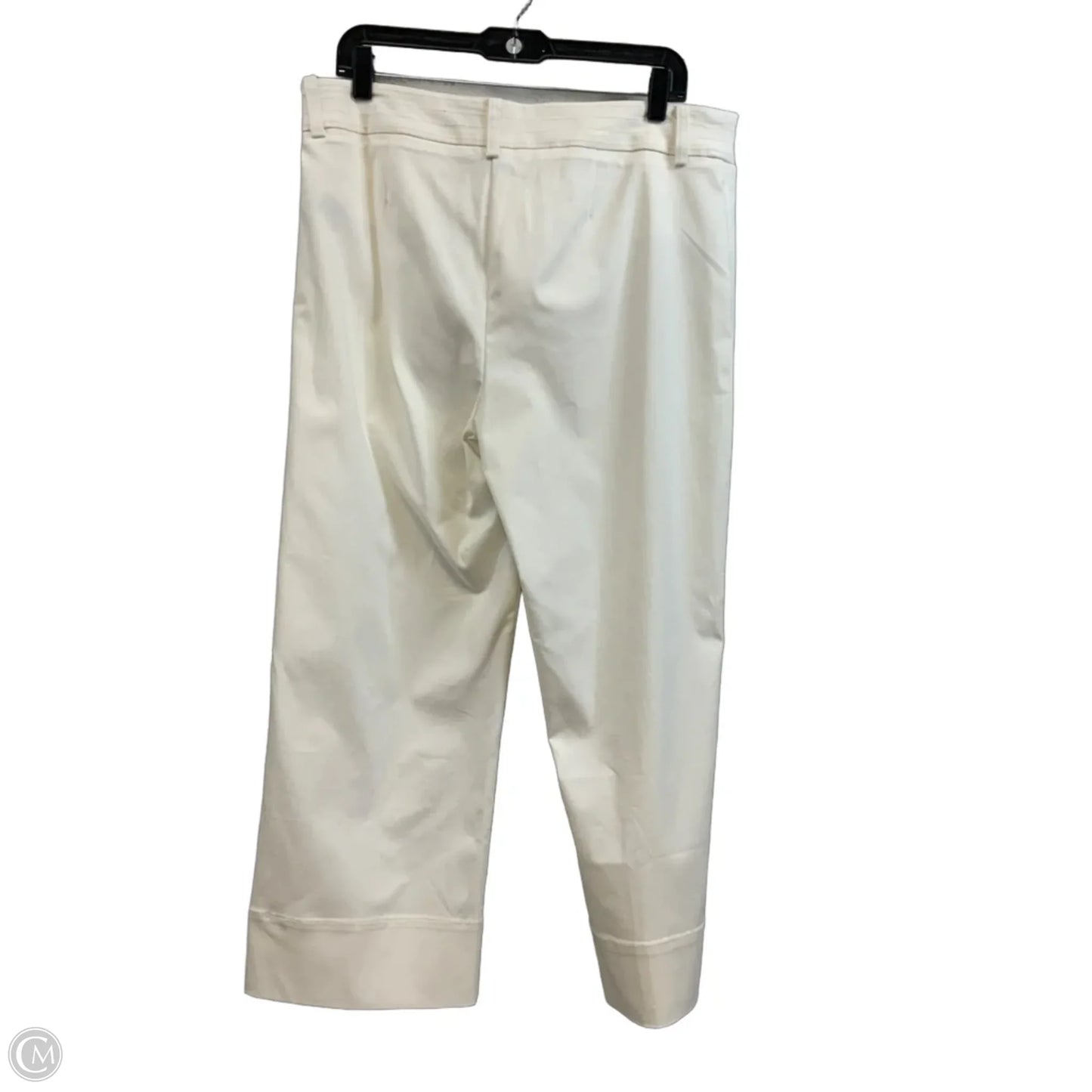 Pants Cropped By Chicos In White, Size: 12