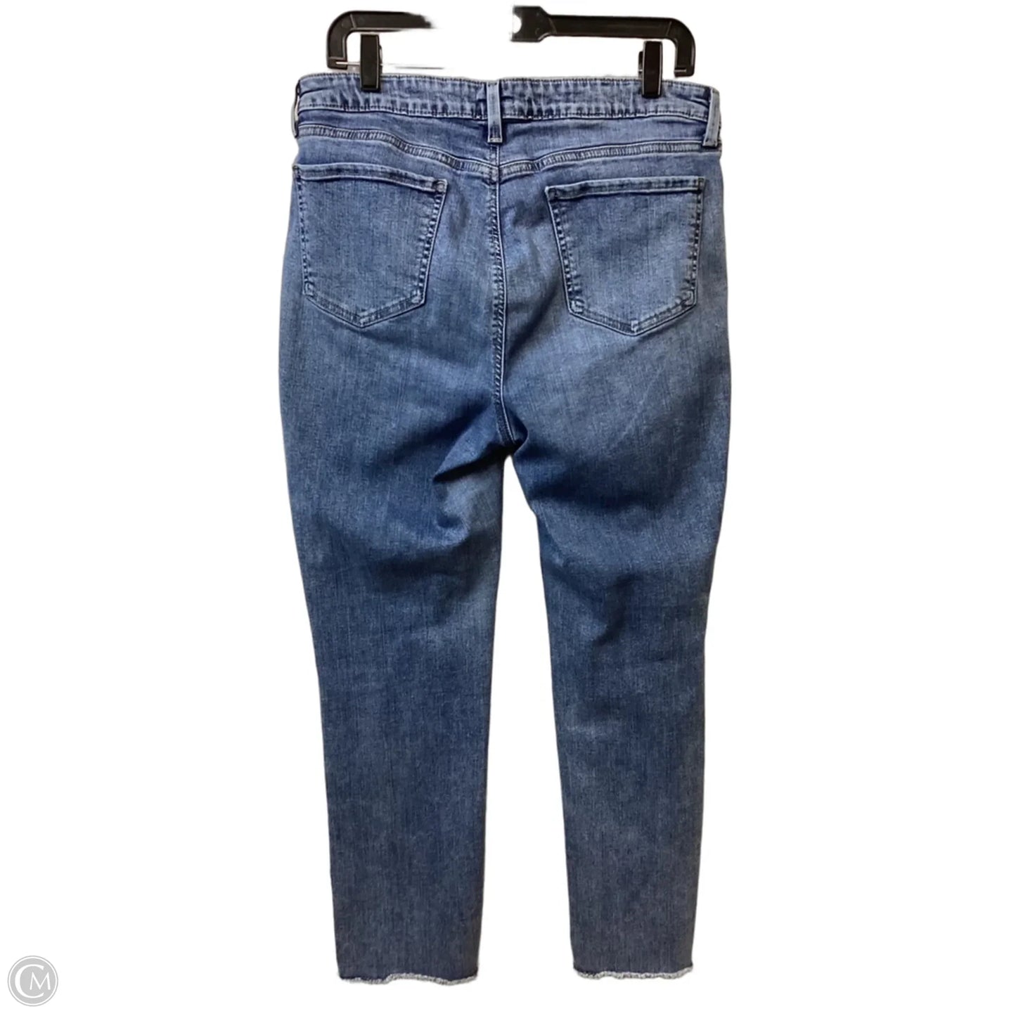Jeans Straight By Not Your Daughters Jeans In Blue Denim, Size: 12