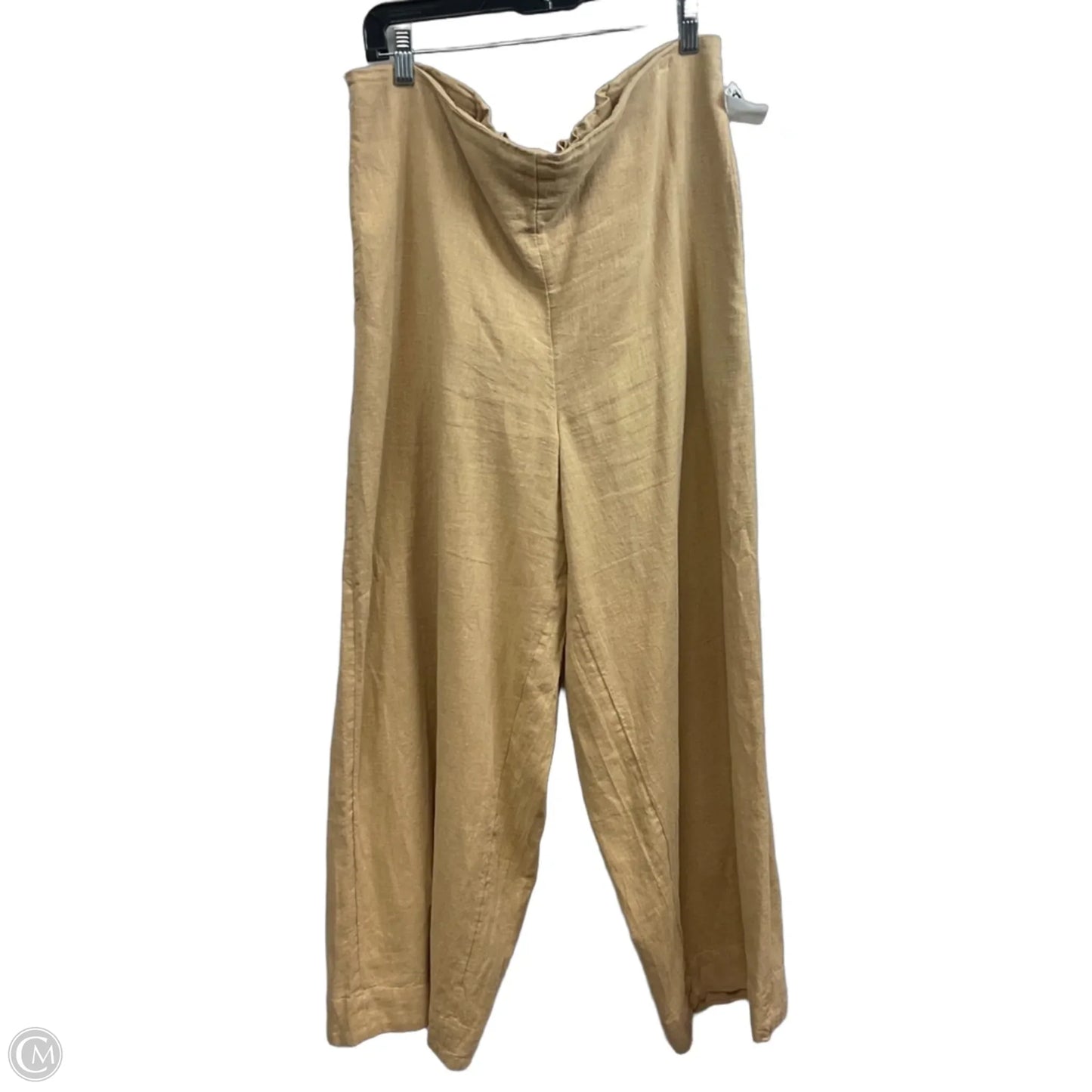 Pants Wide Leg By Free People In Brown, Size: L